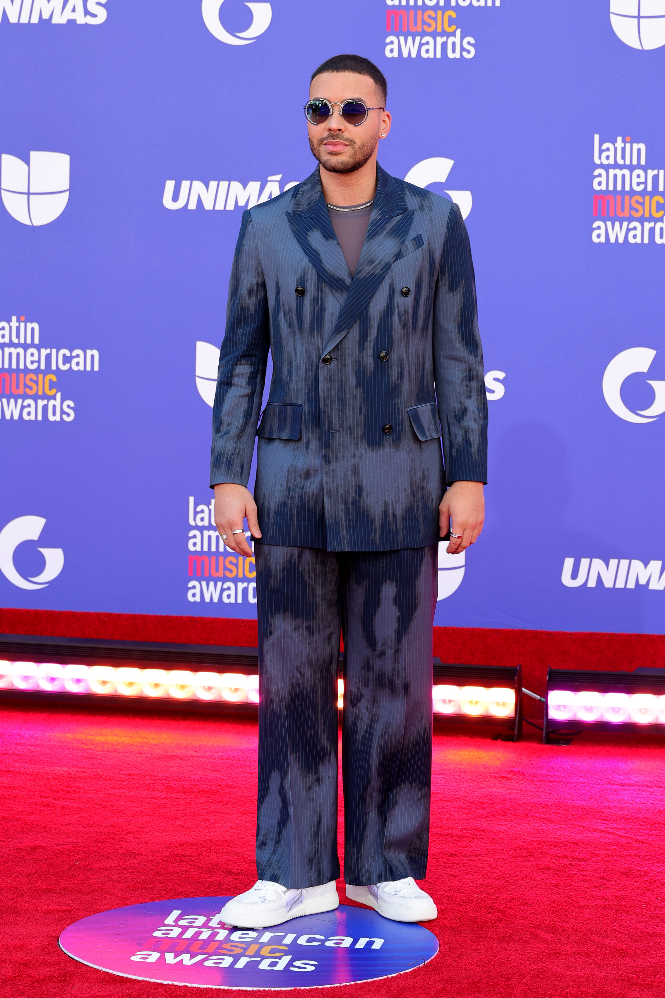 Prince Royce attends the 2023 Latin American Music Awards at MGM Grand Garden Arena on April 20, 2023, in Las Vegas, Nev.