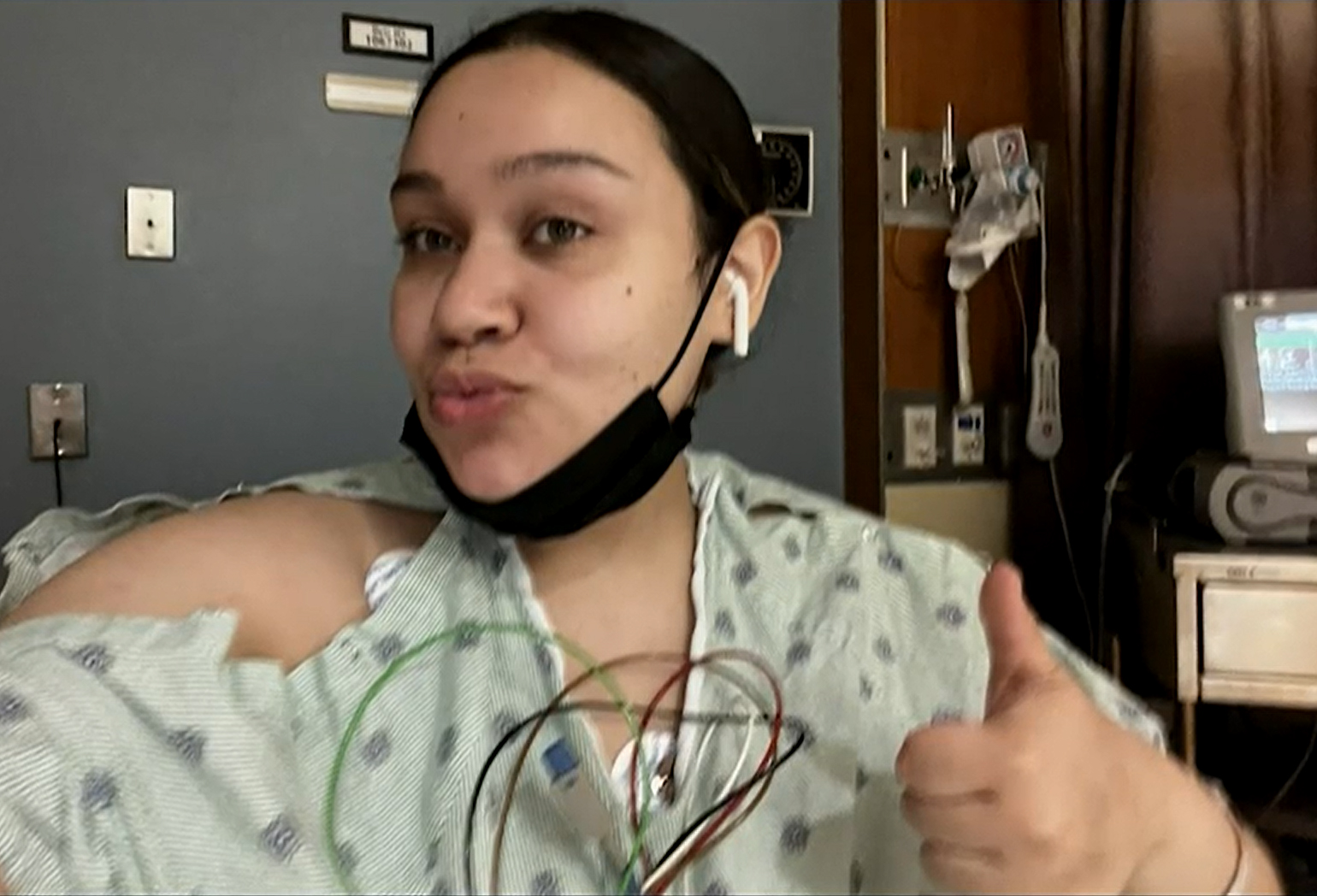 Heart transplant recipient Angelica Sanchez.