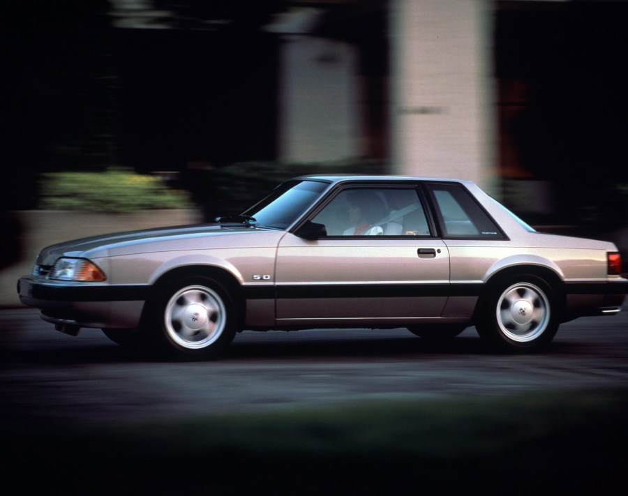 Ford revised the inline four-cylinder engines on the Mustang for the 1991 model year, allowing for a bump to 105 horsepower.