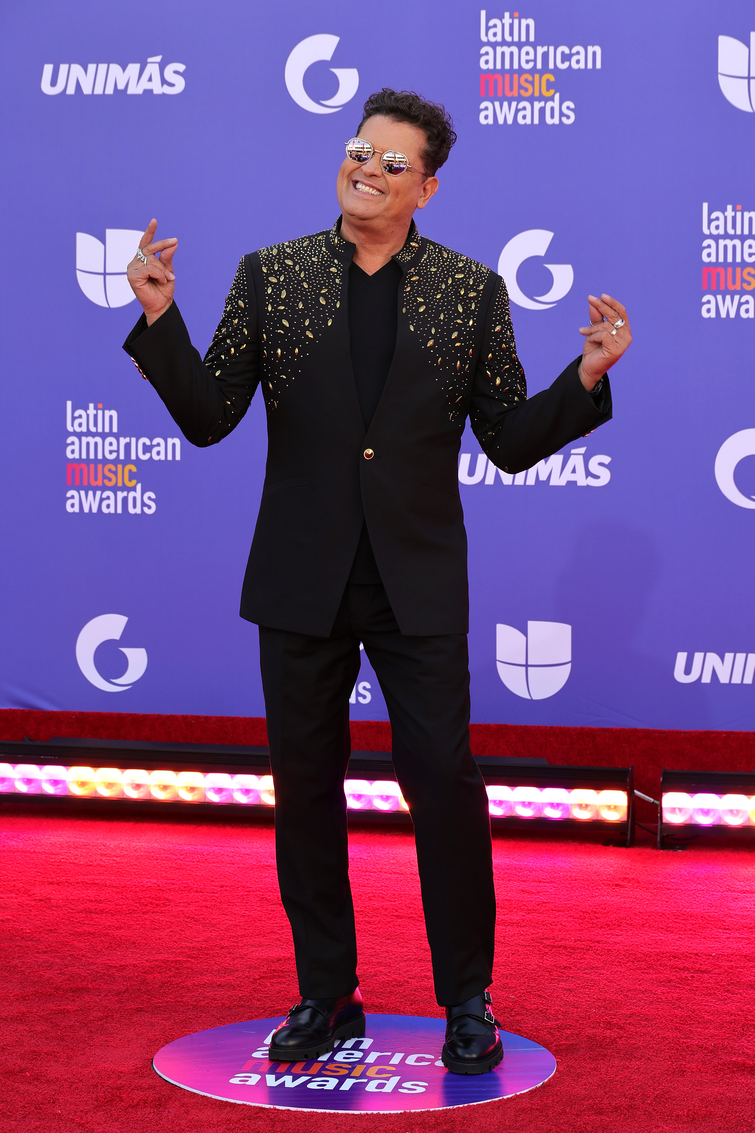 Carlos Vives attends the 2023 Latin American Music Awards at MGM Grand Garden Arena on April 20, 2023, in Las Vegas, Nev.